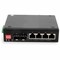 Add-On INDUSTRIAL MANAGED 10/100/1000BASE-TXRJ-45 X4 TO 2 OPEN SFP PORT MEDIA CONVERT ADD-IMGMC-4RJ2SFP - alternate 4