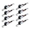 Mytee Products 2in x 10ft Auto Retractable Ratchet Straps with Coated S hook, 8PK RS210Rx8 - alternate 4