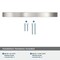 Amerock Parabolic 6-5/16 inch (160mm) Center-to-Center Satin Nickel Cabinet Pull, 10PK 10VMP37348G10 - alternate 2