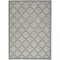Homeroots 6' X 9' Gray Geometric Flatweave Area Rug 522151 - alternate 3