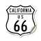 Signmission California Route Marker Shield Sign Us 6, 12 Inch X 12 Inch, Vinyl Decal SHI-D-12-371 - alternate 1