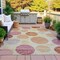 Homeroots 10' X 14' Salmon Ivory And Mauve Geometric Washable Indoor Outdoor Area Rug 630590 - alternate 3