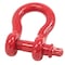 Mytee Products 1-1/2in 17 Tons Anchor Shackle Forged Carbon Steel & Alloy Screw Pin, 2PK SHACKLE-ANCHOR-SP-112x2 - alternate 5