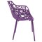 Leisuremod Modern Devon Aluminum Armchair, Purple DCA23PU - alternate 4