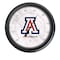 Holland Bar Stool Co University of Arizona Indoor/Outdoor LED Thermometer ODThrm14BK-08ArizUn - alternate 1