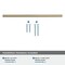 Amerock Versa 12-5/8 inch 320mm Center-to-Center Golden Champagne Cabinet Pull BP55534BBZ - alternate 2