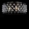 Jonathan Y Gabrielle 19" Metal/Crystal LED Flush Mount Ceiling Light, Oil Rubbed Bronze/Clear JYL9024A - alternate 5
