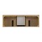 James Martin Vanities Vanity, without top, Light Natural Oak, 71.88 in W x 23.5 in D,  424-V72-M-LNO - alternate 5