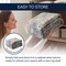 Jonathan Y Kisara Oushak Style Distressed Border Non-Slip Machine-Washable Khaki/Gray 3 ft. x 5 ft. Area Rug PTN101F-3 - alternate 2