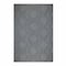 Homeroots 5' X 8' Gray and Blue Geometric Stain Resistant Indoor Outdoor Area Rug 531609 - alternate 4