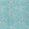 Homeroots 5' X 8' Teal Blue And Ivory Geometric Washable Indoor Outdoor Area Rug 612906 - alternate 4