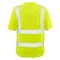 Game Workwear T-Shirt, 100% Polyester, Hi Vis Lime, L 235R - alternate 1