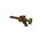 Woodford 1/2 in. x 1/2 in. MPT x Female Sweat x 8 in. L Model 17 Anti-Siphon Sillcock 17CP-8 - alternate 2