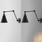 Jonathan Y Rover 7 in. Classic Industrial Metal Adjustable Arm LED Wall Sconce, Black, 2PK JYL7462E-SET2 - alternate 5