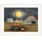 Homeroots Spooky Harvest Moon 2 White Framed Print Kitchen Wall Art 406312 - alternate 1