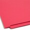 Smead Color Fastener Folder, 3/4" Exp, Letter, 50/BX, Red PK SMD25740 - alternate 2