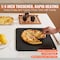 Vevor Pizza Steel 16"x14.5"x1/4" Pre-Seasoned Carbon Steel Pizza Baking Stone JHQ-CCP-406*368-6 - alternate 3