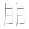 Mytee Products Cargo Shipping Container Shelving Bracket, 3 Levels, 24in D x 60in H, 2PK CNT-SHELF3-24x2 - alternate 6