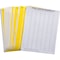 Brady LaserTab Polyester Lbls 0.5 in H x 1 in W Yellow 76/PK, 76PK LAT-7-747-10-YL - alternate 2