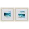 Homeroots 12" X 12" Champagne Gold Color Frame Ocean Break, Set Of 2, 2PK 365159 - alternate 1