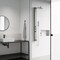 Vigo 58 in. H x 4 in. W 4-Jet Shower Panel System with Round Head, Tub Filler & Hand Shower Wand VG08020ST - alternate 4