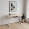 Homeroots 63" Adjustable Beige Standing Desk 558236 - alternate 3