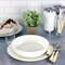 Gibson Home Nobella 14 Piece Fine Ceramic Dinnerware Set in White 136592.14 - alternate 2