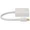 Add-On Addon 8In Mini-Displayport Male To Hdmi Female White Adapter Cable MDISPLAYPORT2HDMIW - alternate 4