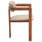 Leisuremod Velo Modern Dining Chair in Dark Natural Wood with Taupe Seat, 4PK VCA-51DTP4 - alternate 3