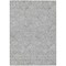 Homeroots 9' X 12' Gray And Ivory Floral Washable Indoor Outdoor Area Rug 594633 - alternate 3