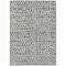Homeroots 9' X 12' Charcoal Gray And Ivory Geometric Washable Indoor Outdoor Area Rug 583484 - alternate 6