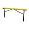 Leisure Craft Bench w/o Back, Ingroud Mount, 8ft., Yellow B8XPIG-YELLOW - alternate 1