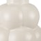 Homeroots 14" Cream Ceramic Modern Abstract Bubbles Table Vase 608373 - alternate 4