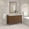 James Martin Vanities Myrrin 48" Single Vanity, Mid Century Walnut, w/ 3 CM Siberian Silestone Top 485-V48-WLT-3SFR - alternate 3