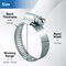 Grizzly Supply Hose Clamp, SAE 40, 304 Stainless Steel, 2 to 3 in Clamping Dia, 10PK #40S HC - alternate 5