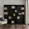 Homeroots 71" Black Five Tier Bookcase 546344 - alternate 8