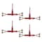 Mytee Products 5/16 in - 1/4 in Jaw Jaw Chain Load Binder 6-5/16 in Barrel, 3,500 lbs WLL, 4PK CBRS-J-J-6x4 - alternate 1