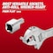 Milwaukee Tool Bit Socket, 1/4" Drive, Chrome, S2 Steel 45-34-1109 - alternate 4