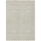 Homeroots 9' X 12' Beige And Ivory Geometric Washable Indoor Outdoor Area Rug 596079 - alternate 4