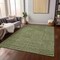 Homeroots 10' X 14' Olive Green And Beige Geometric Washable Indoor Outdoor Area Rug 596961 - alternate 3