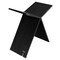 Homeroots 41" Black Wood One Tier Bookcase 659076 - alternate 4