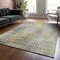 Homeroots 8' X 10' Taupe Beige And Brown Abstract Washable Indoor Outdoor Area Rug 588441 - alternate 4
