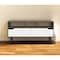 Homeroots 54in Brown And White Particle Board Open Shelving TV Stand 478450 - alternate 3