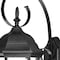 Homeroots Matte Black Swing Arm Lantern Wall Light 398605 - alternate 2