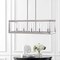 Jonathan Y Anna 38.5" Linear 5-light Metal/Glass LED Pendant, Nickel JYL7414B - alternate 5