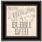 Homeroots When All Else Fails 3 Black Framed Print Bathroom Wall Art 404889 - alternate 1