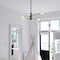 Vaxcel Cullerto 6L Matte Black and Gold Contemporary LED Pendant Light Adjustable Arms P0424 - alternate 5