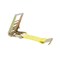 Mytee Products 4in x 30ft Ratchet Tie-Down Straps w/ Flat Hook 16,200 Lbs Capacity - Yellow RS430 - alternate 4