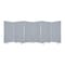 Homeroots 71" Gray Iron Folding Six Panel Screen Room Divider 370386 - alternate 1
