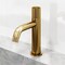 Vigo Apollo Button Operated Single-Hole Bathroom Faucet in Matte Brushed Gold VG01048MG - alternate 5